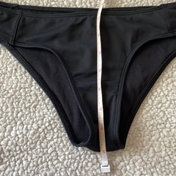 Abercrombie & Fitch bikini black wrap top and bottoms - Picture 7 of 7